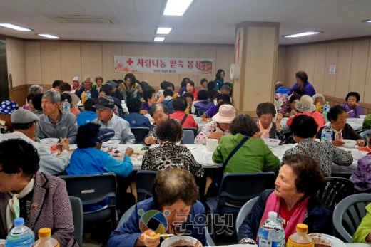 우보면 적십자봉사회, 사랑의 팥죽 나눔 봉사