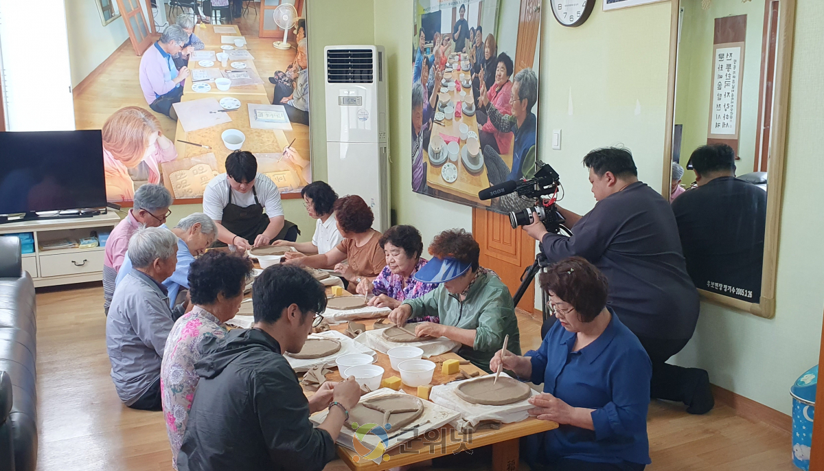 군위군 우보면 나호마을 주민 작품, 삼국유사배움터 작은미술관에서 전시