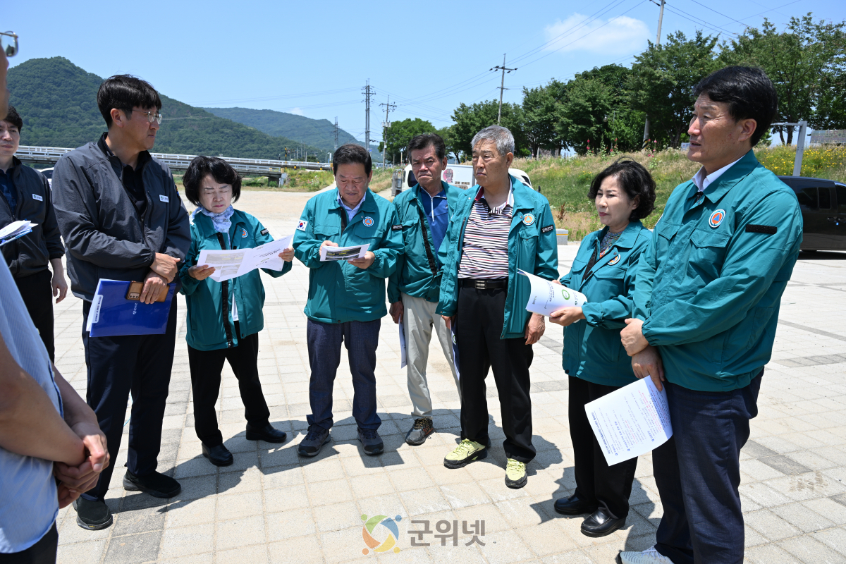 대구 군위군의회 행감특위, 현장 방문 실시 이미지