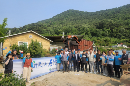 희망나눔 The동행, 부계면에서 주민생활 환경개선 봉사활동 실시
