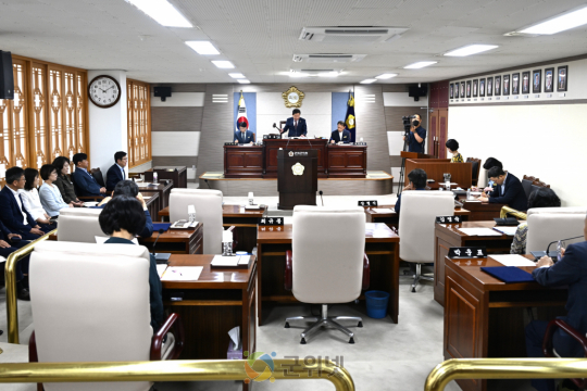 대구 군위군의회, 제291회 정례회 폐회 이미지