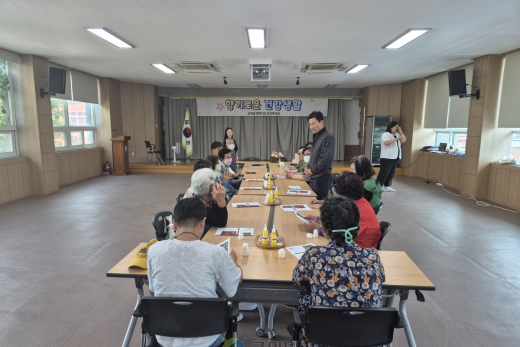 고독사 예방을 위한 ‘향기로운 건강생활’ 프로그램 운영