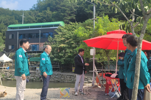 군위군, 동산계곡 불법행위 집중점검 돌입