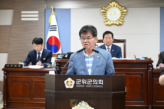 장철식 의원, &#039;지역경제 활성화를 위한 파크골프장체계적 운영 확립 방안 마련&#039; 5분 발언 이미지