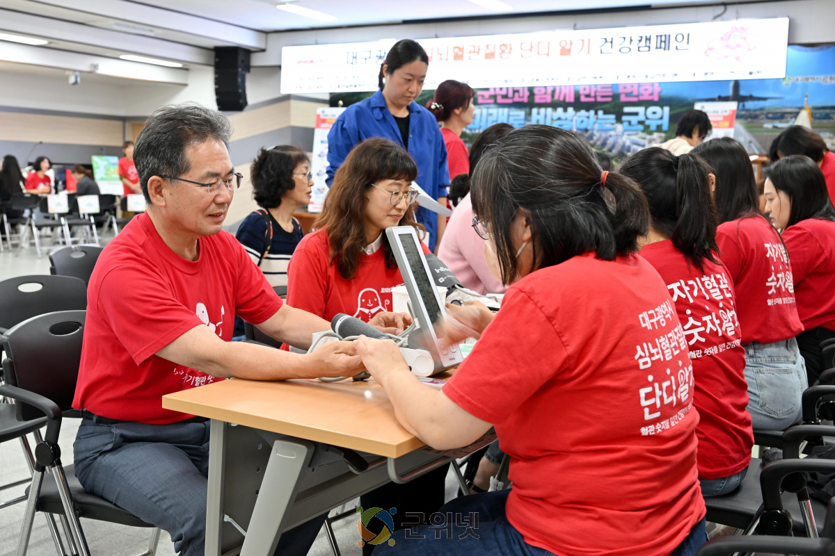 군위군보건소, ‘심뇌혈관질환 단디알기 캠페인’ 개최 이미지