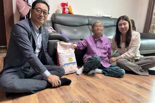 군위군노인복지관, 추석 맞이 ‘사랑의 쌀’ 지원