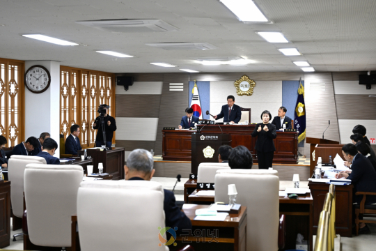 대구 군위군의회, 제293회 임시회 개회 이미지