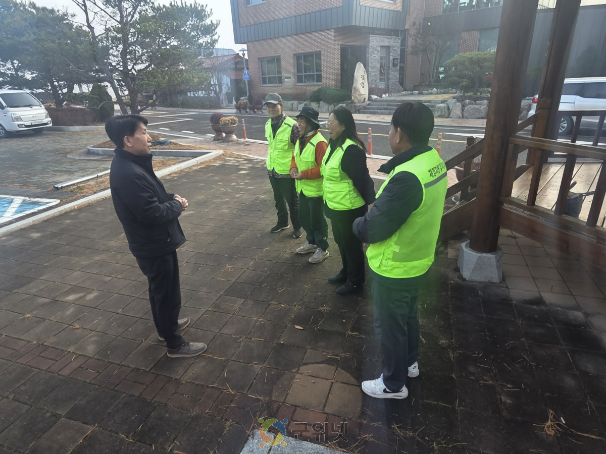 삼국유사면, 하반기 재정지원 일자리사업 참여자 격려 이미지