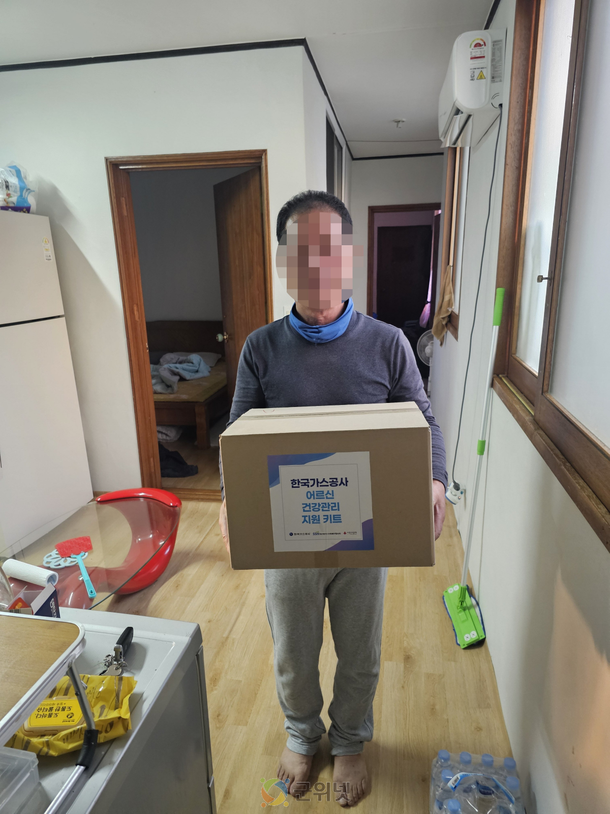 군위군노인복지관, 어르신 건강관리 키트 지원 사업 이미지