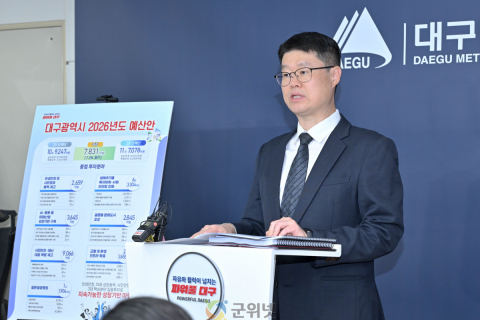 대구시, 11.7조원 규모의 2026년 예산안 편성 지출구조조정 통해 민생·미래산업에 집중 투자! 이미지