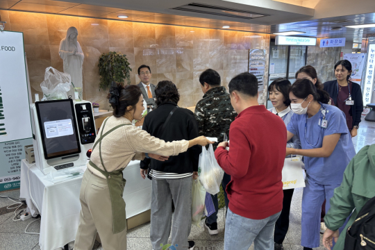 군위로컬푸드, 파티마병원 자선바자회서 ‘완판’ 성과 이미지