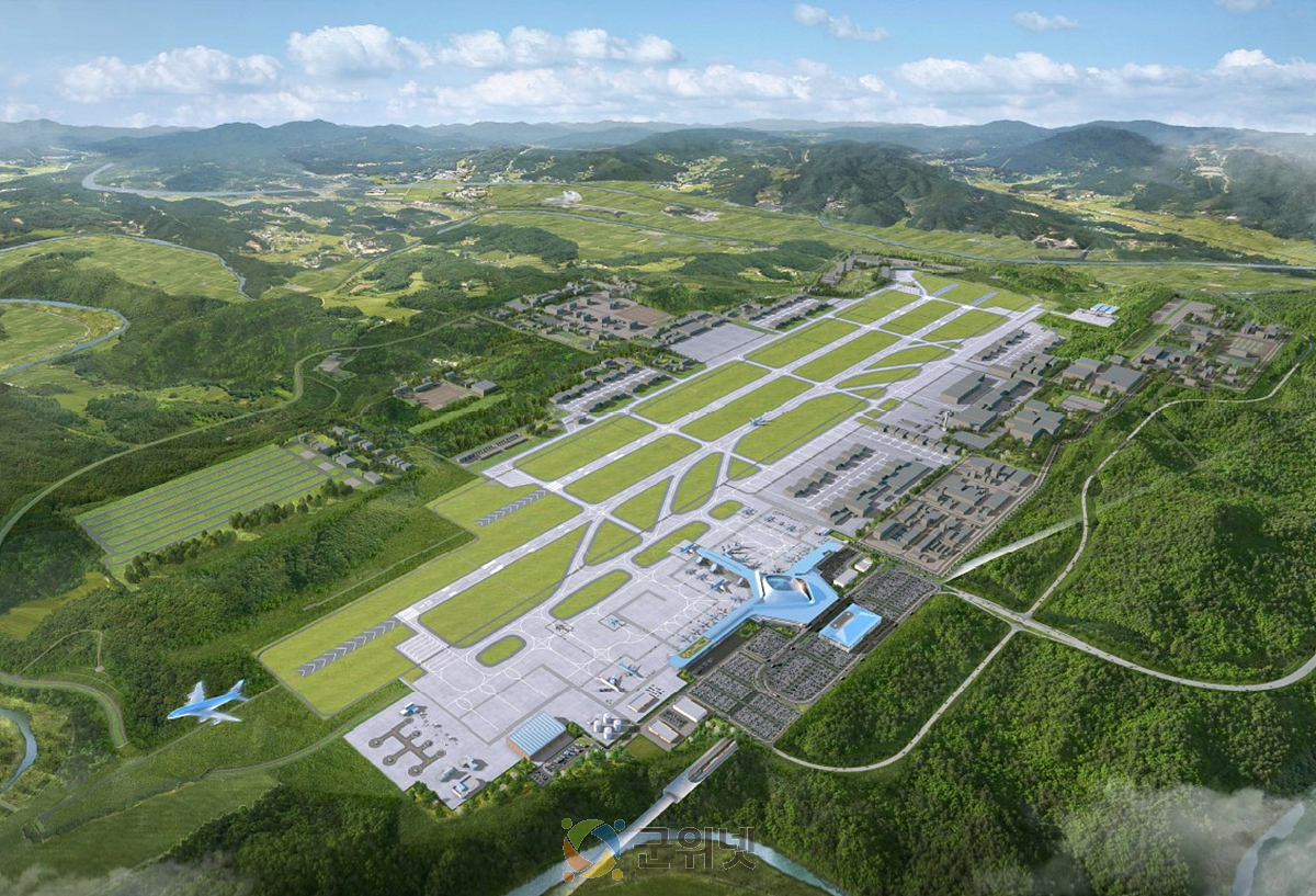 대구경북 민·군 통합공항 이전 민간공항 기본계획 고시 이미지