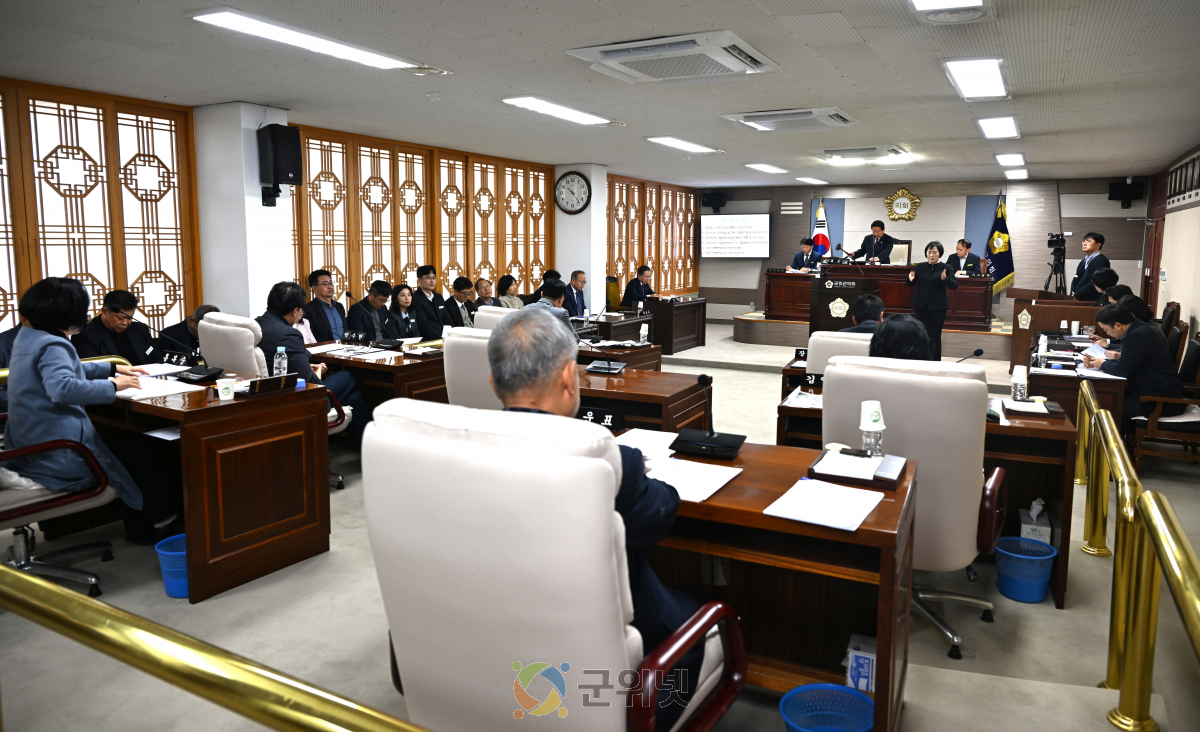 대구 군위군의회, 제294회 정례회 개회 이미지