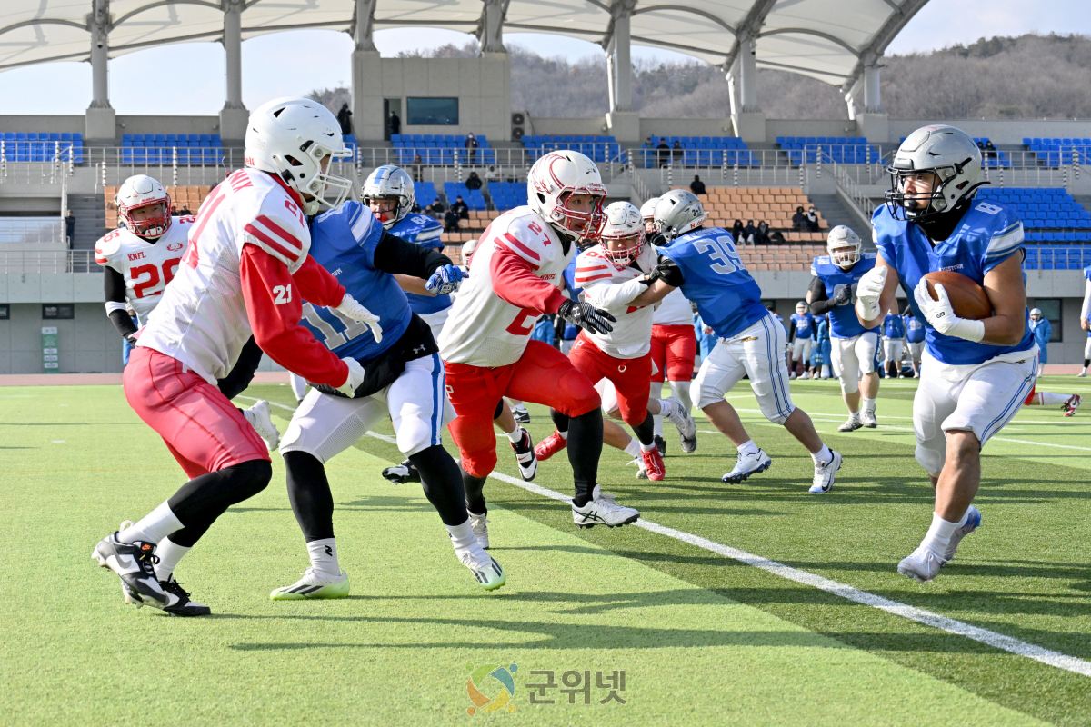 대한미식축구협회 제30회 한세실업배 KNFL 광개토볼 결승전 성료