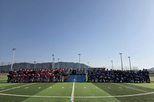 군위군, 제65회 전국대학미식축구 선수권 대회 ‘타이거볼’ 결승전 개최 이미지