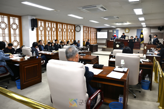 대구 군위군의회, 제294회 정례회 개회 이미지