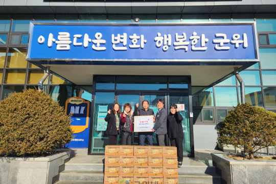 군위군 부계면 치키치키 김양미 대표, 이웃사랑 대박김치 20통 기탁 이미지