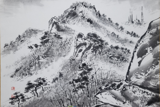 갤러리더블루 초대 제30회 효산 심상훈 한국화展 개최