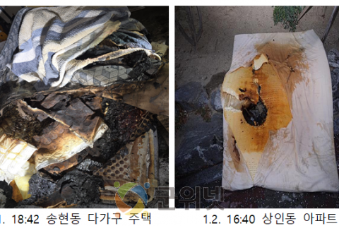 대구소방, “연초 라텍스 전기장판 화재 2건 잇따라… 난방용품 안전수칙 준수해야” 이미지