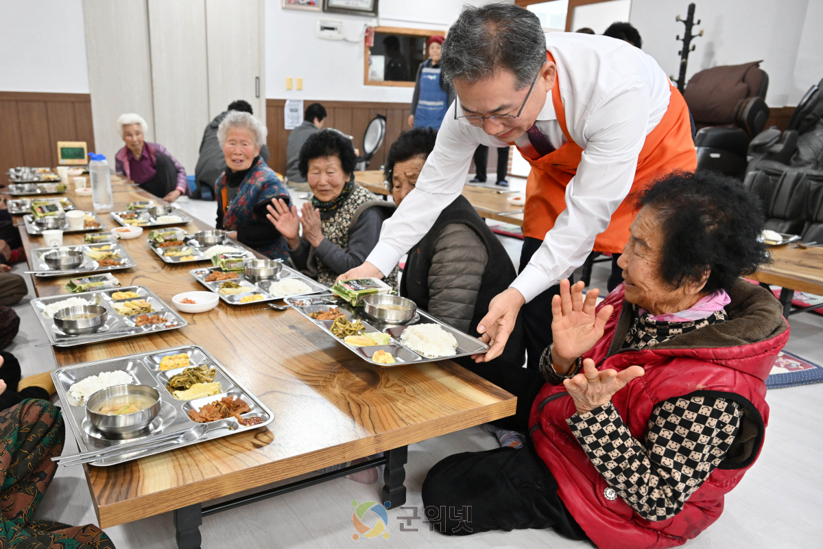 군위군, 경로당‘주 5일 따뜻한 밥상’대폭 확대 이미지