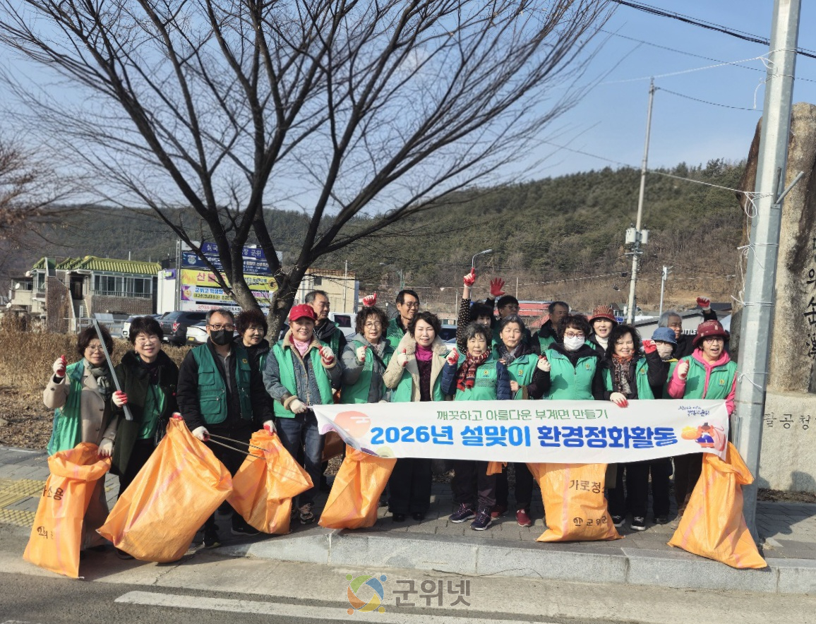 부계면 새마을지도자·부녀회 설맞이 대청소 실시 이미지