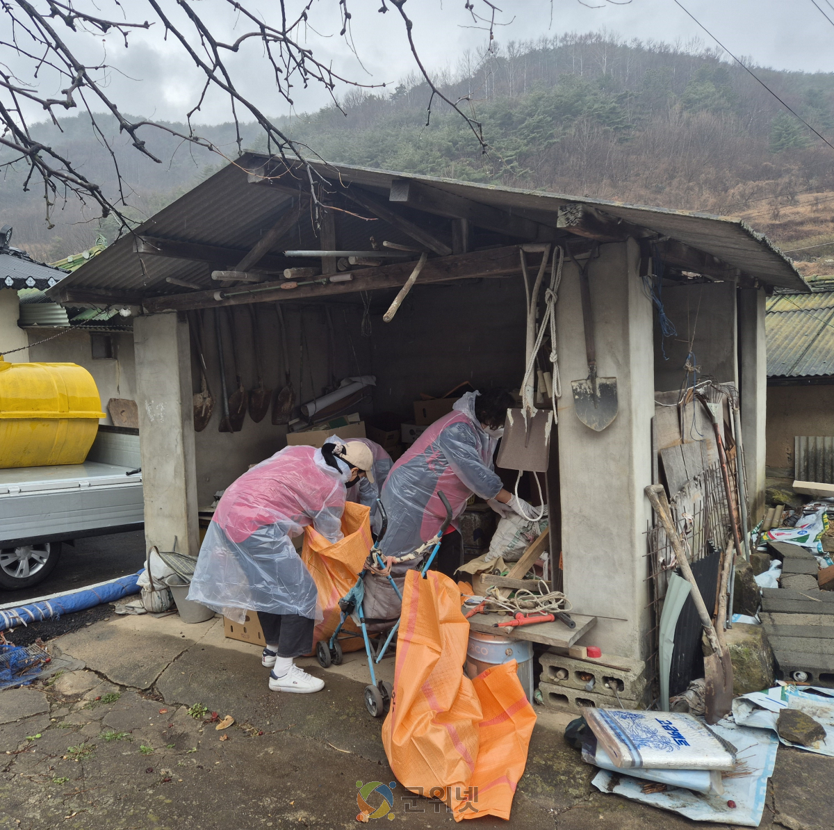 부계면, 군위군 새살림봉사회와 함께 복지위기가구 주거환경개선 봉사활동