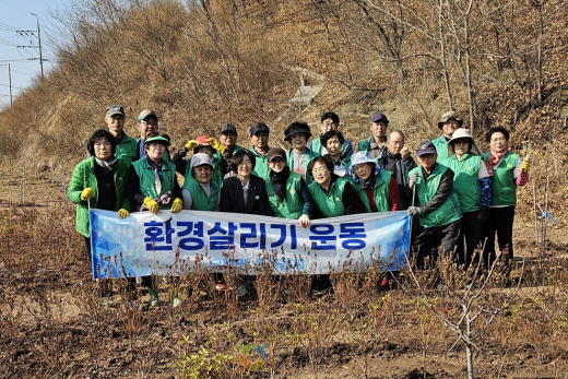 우보면 새마을회 마을꽃밭조성으로 지역 경관 개선에 앞장서