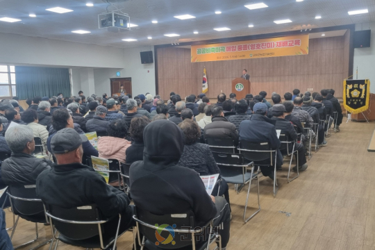 군위군, 공공비축미곡 매입품종 “영호진미”재배교육 실시 이미지