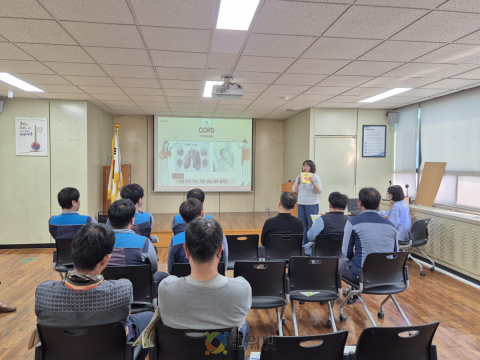 군위군보건소, 군위우체국 직원 대상 『찾아가는 건강상담』 운영