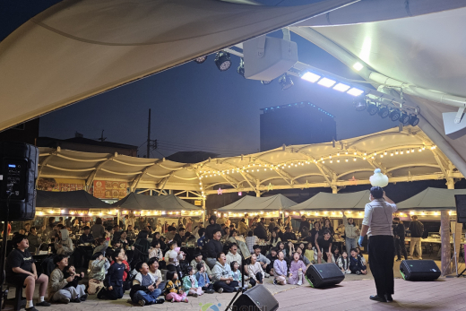 군위전통시장 야시장, 큰 호응 얻으며 마무리