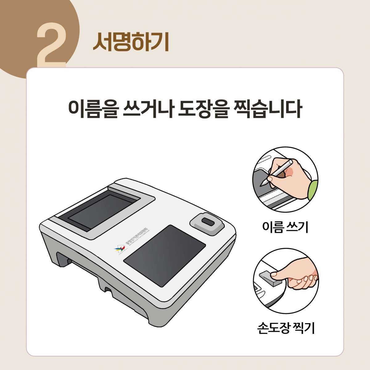 그림으로 알아보는 6.3 지방선거 사전투표 방법 이미지