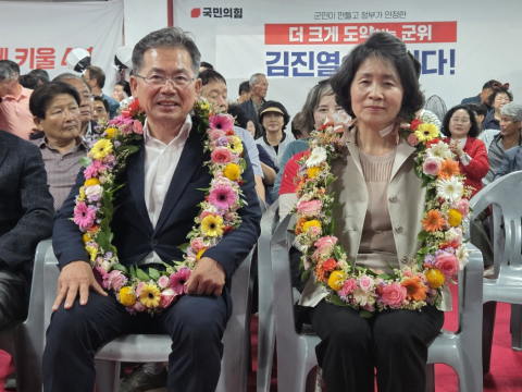 김진열 군위군수 당선인, 압도적 지지로 재선 성공…“신공항 경제권 중심도시 군위 시대 연다”